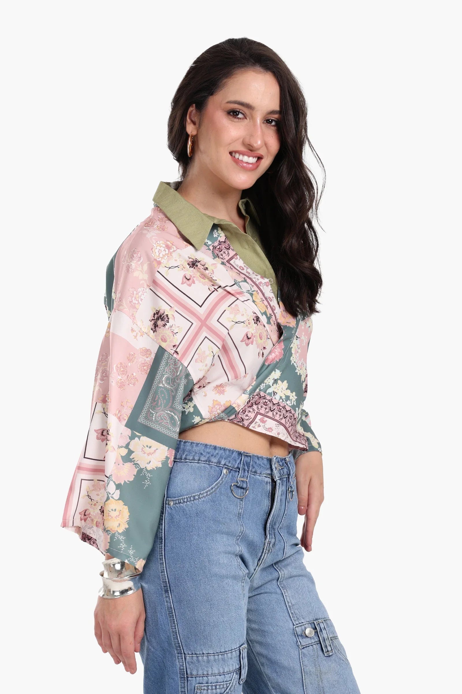 Clue - Floral Patchwork Kimono 2