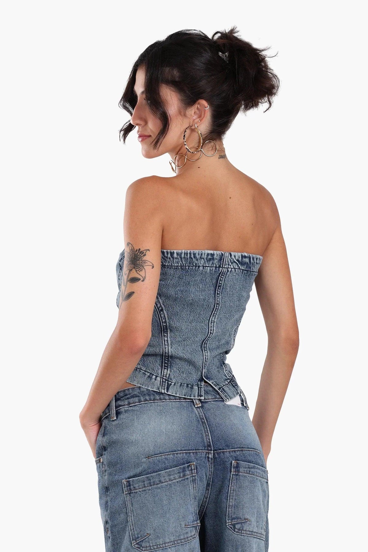 Clue - Tailored Denim Vest 3