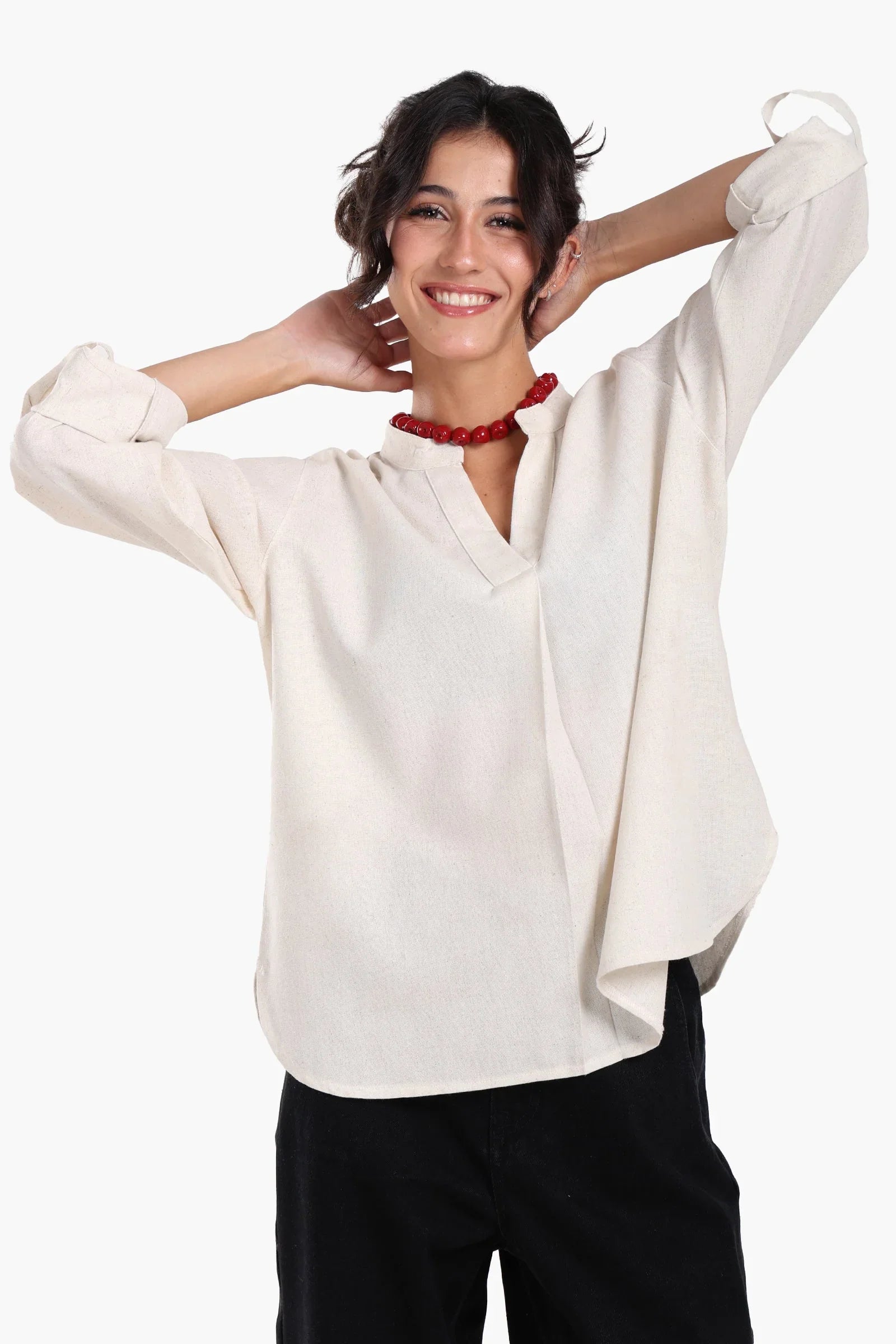 Clue - Relaxed Fit Lounge Blouse 5