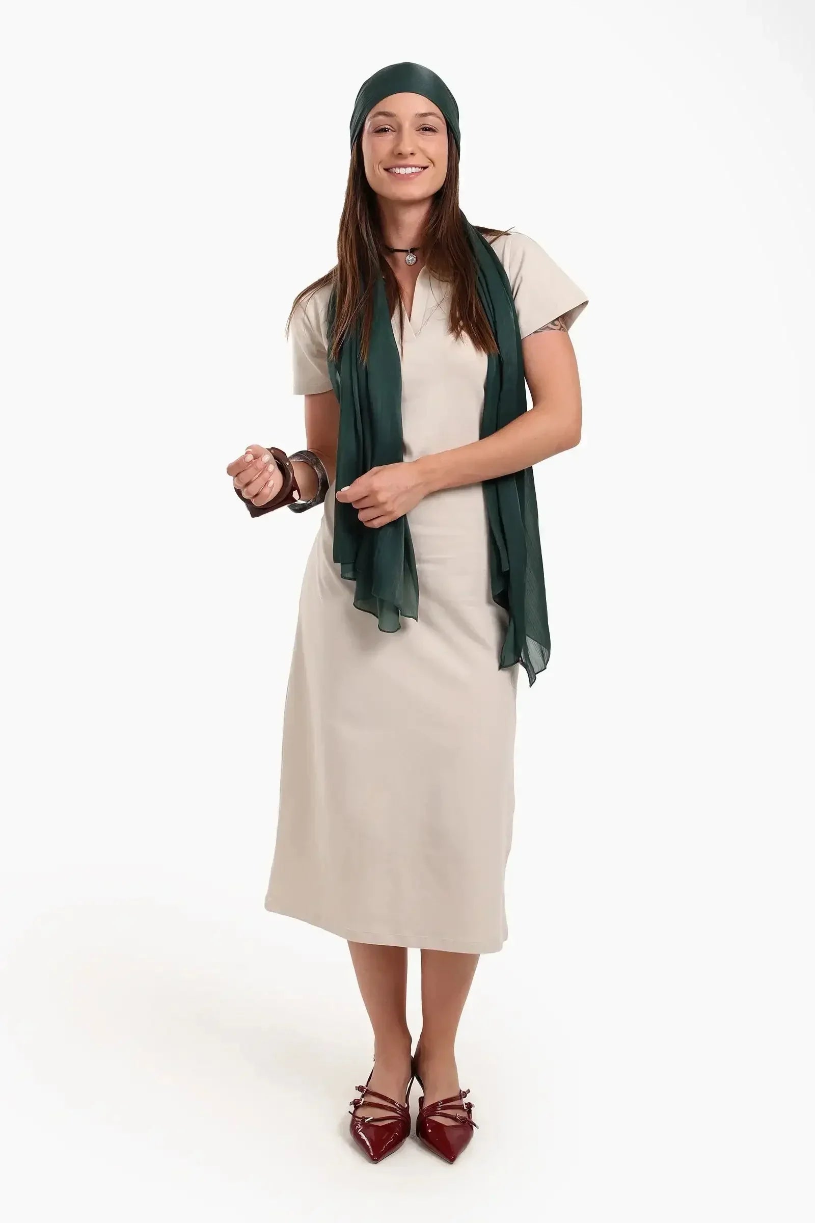 Carina - Organza Crinkle Scarf 4