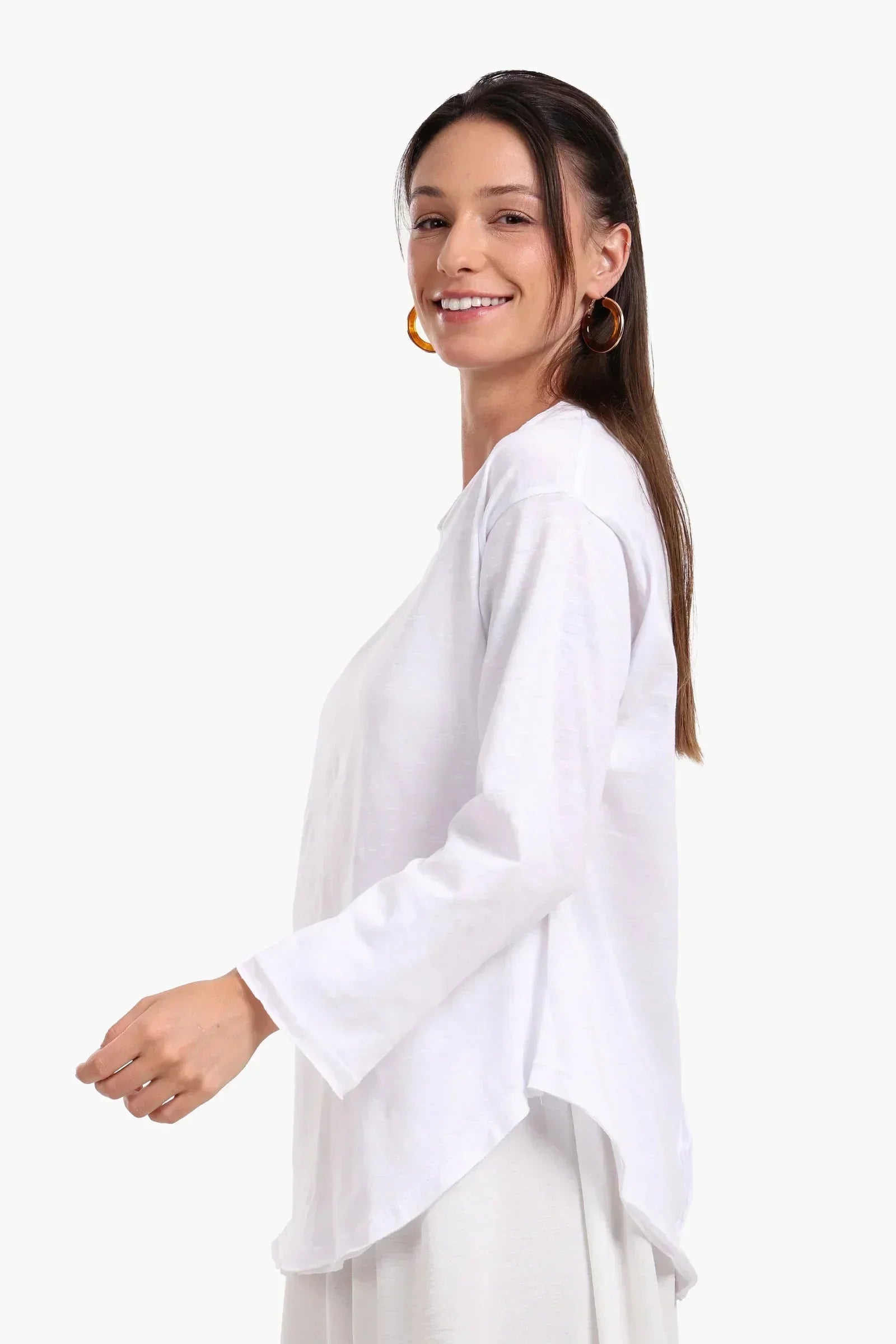 Carina - Casual Long Sleeves T-shirt 2