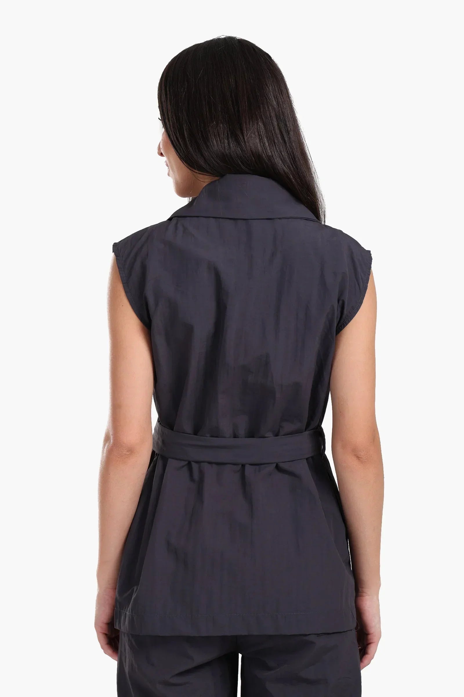 Clue - Dark Grey Notch Collar Vest 3