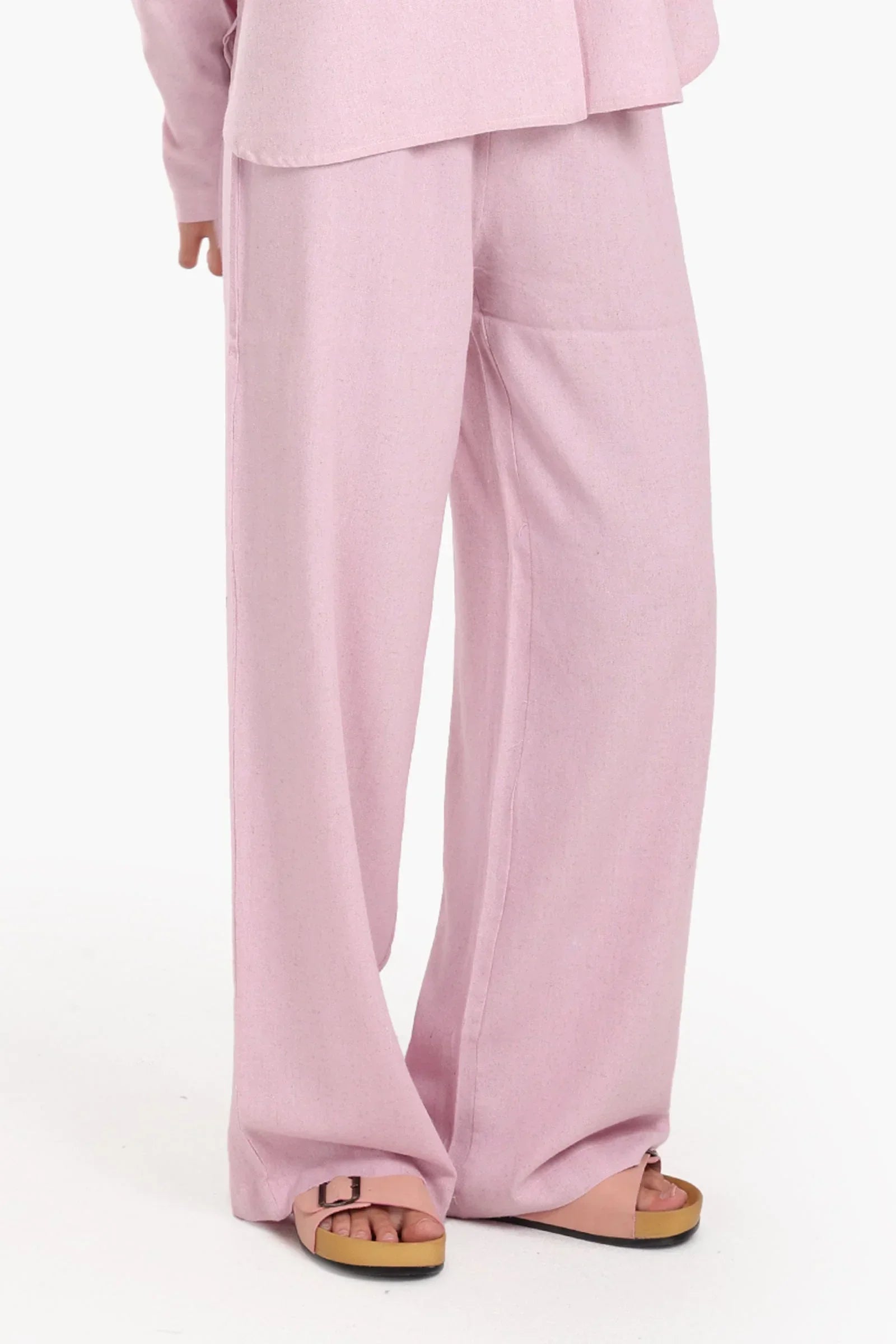 Clue - Wide-Leg Lounge Pants 8