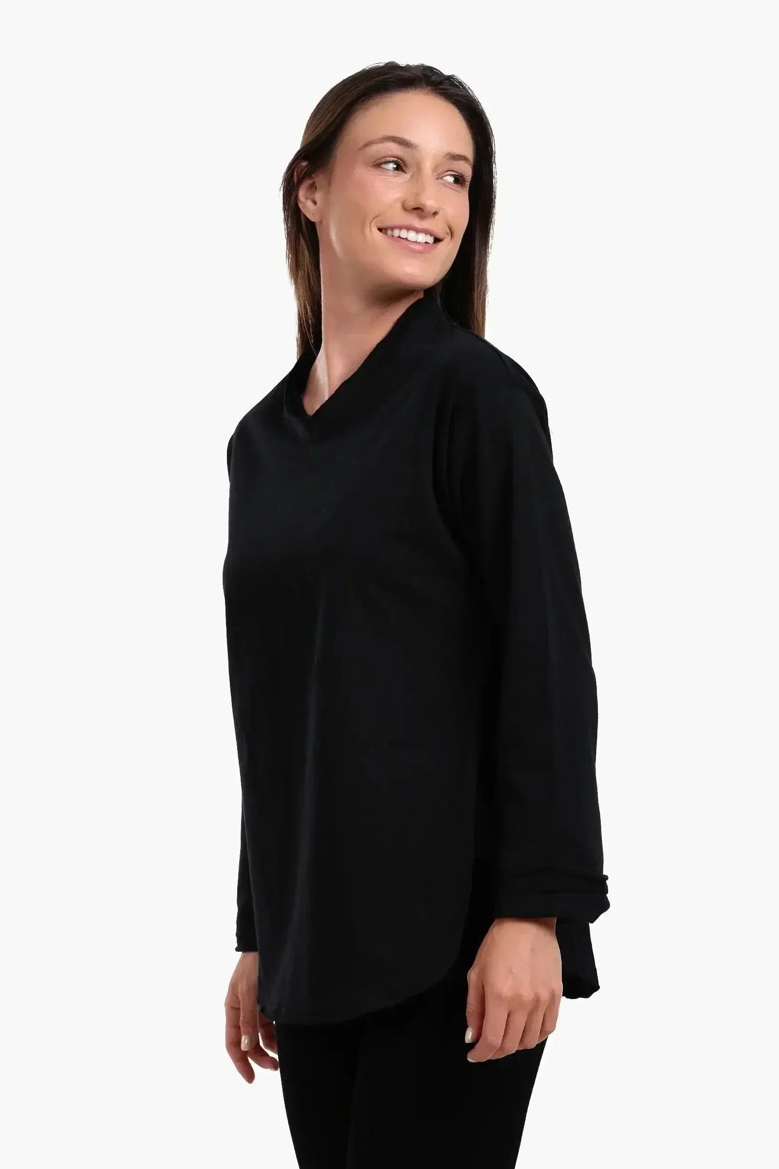 Carina - Casual Long Sleeves T-shirt 6