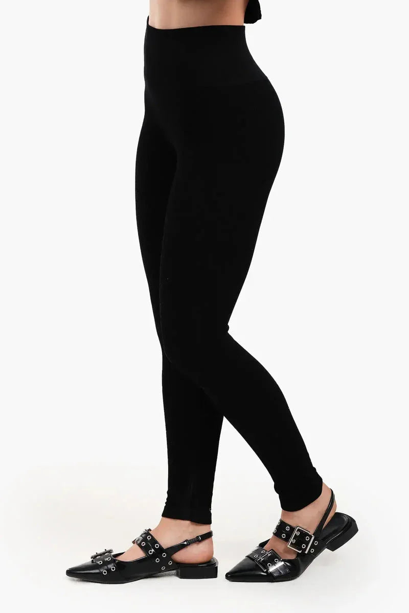 Carina - Ribbed High-Waist Leggings 11