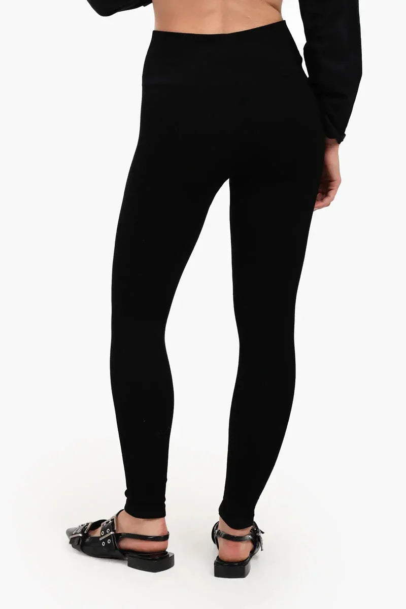 Carina - Ribbed High-Waist Leggings 6