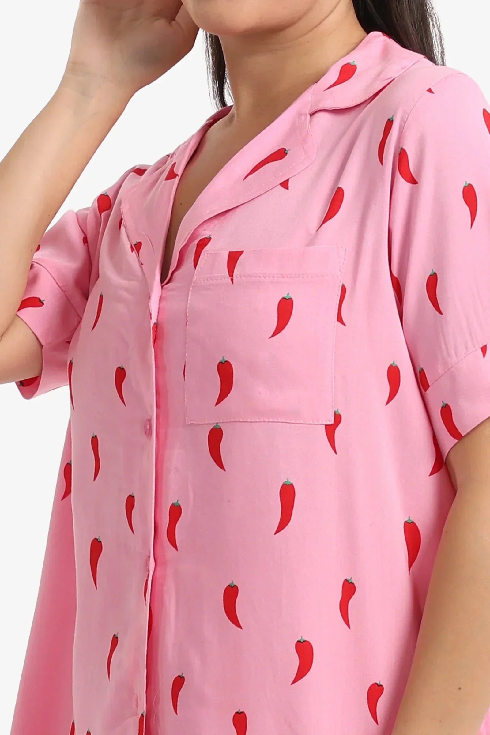 Carina - Pepper Print Pyjama Set 3