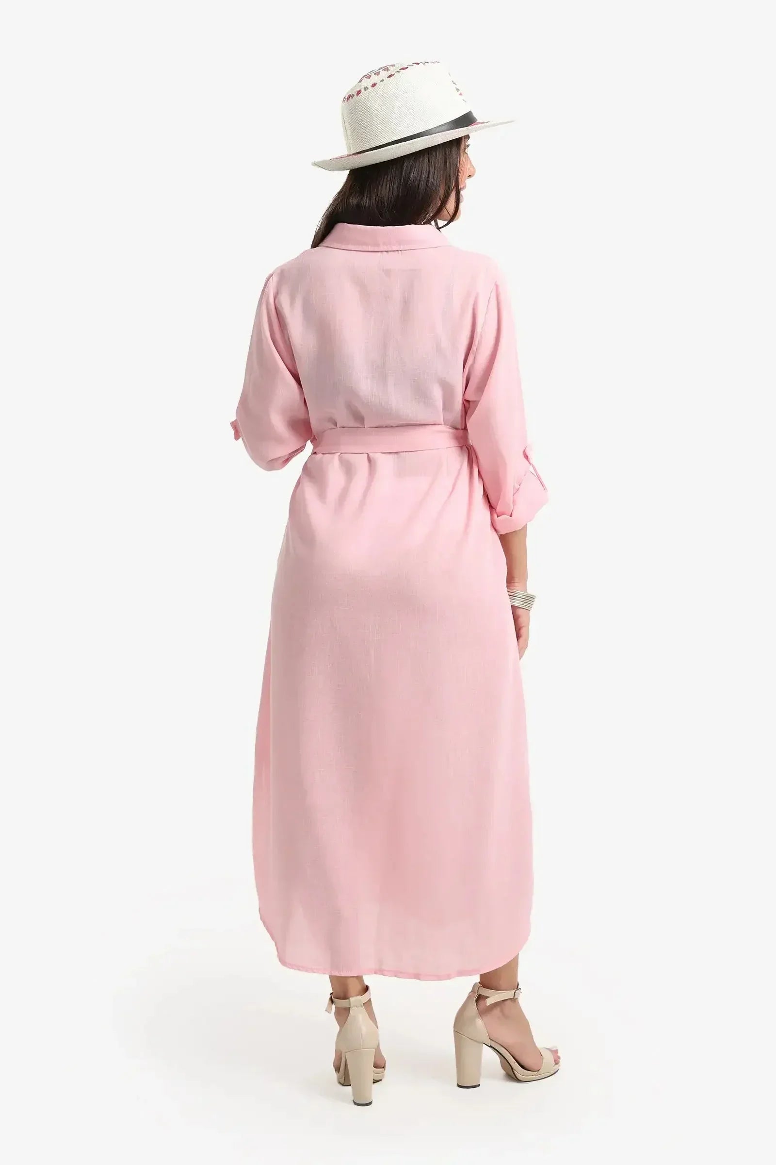 Carina - Beach Dress with Deatchable Belt 8