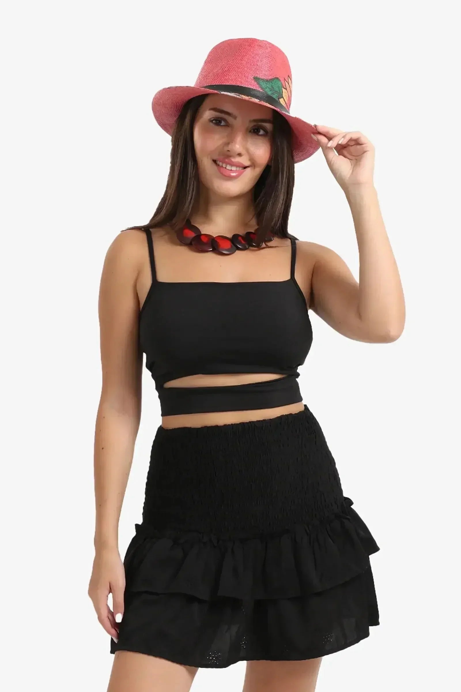 Carina - Front Cut Out Waist Top 1