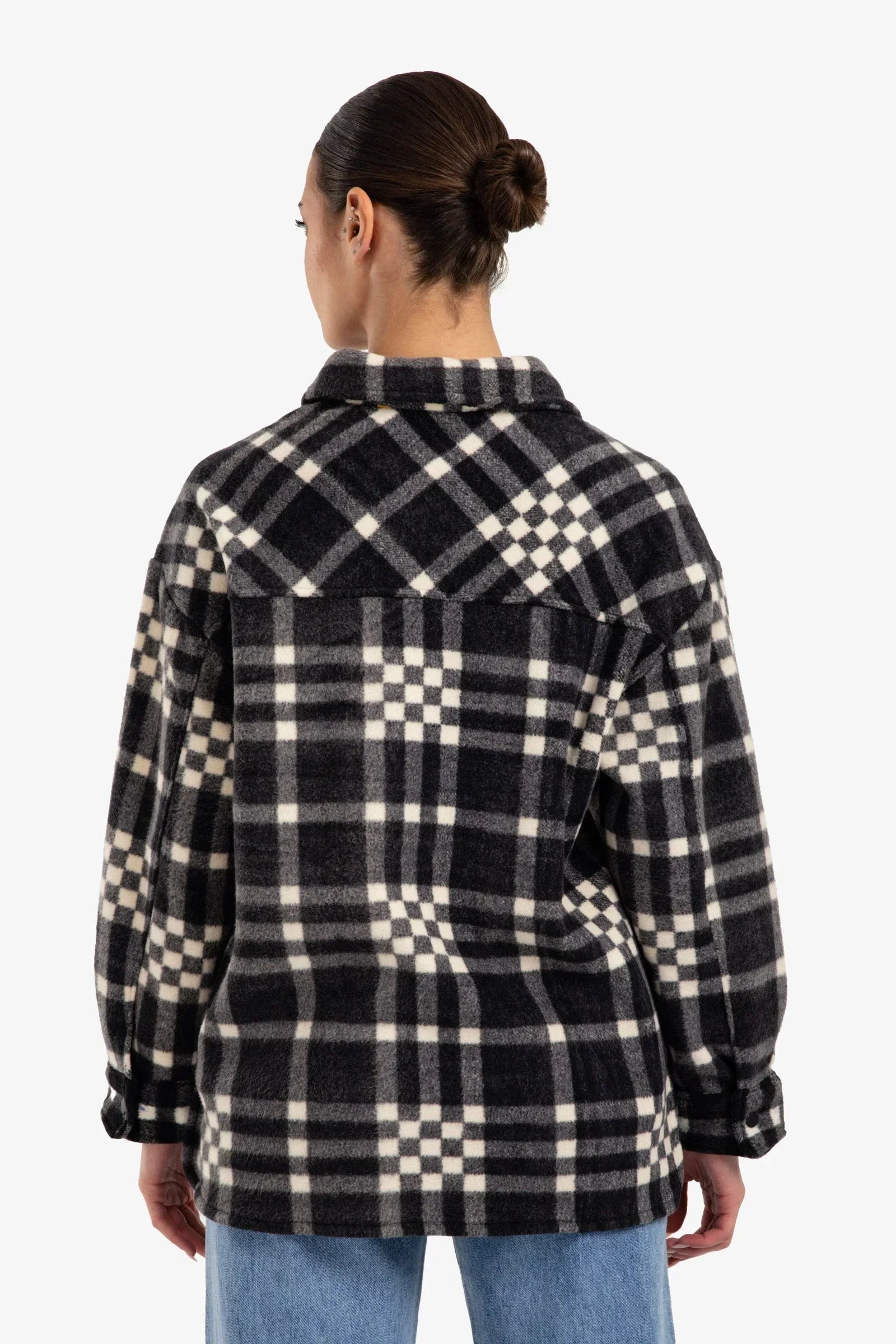 Clue - Plaid Buttoned Overshirt 8