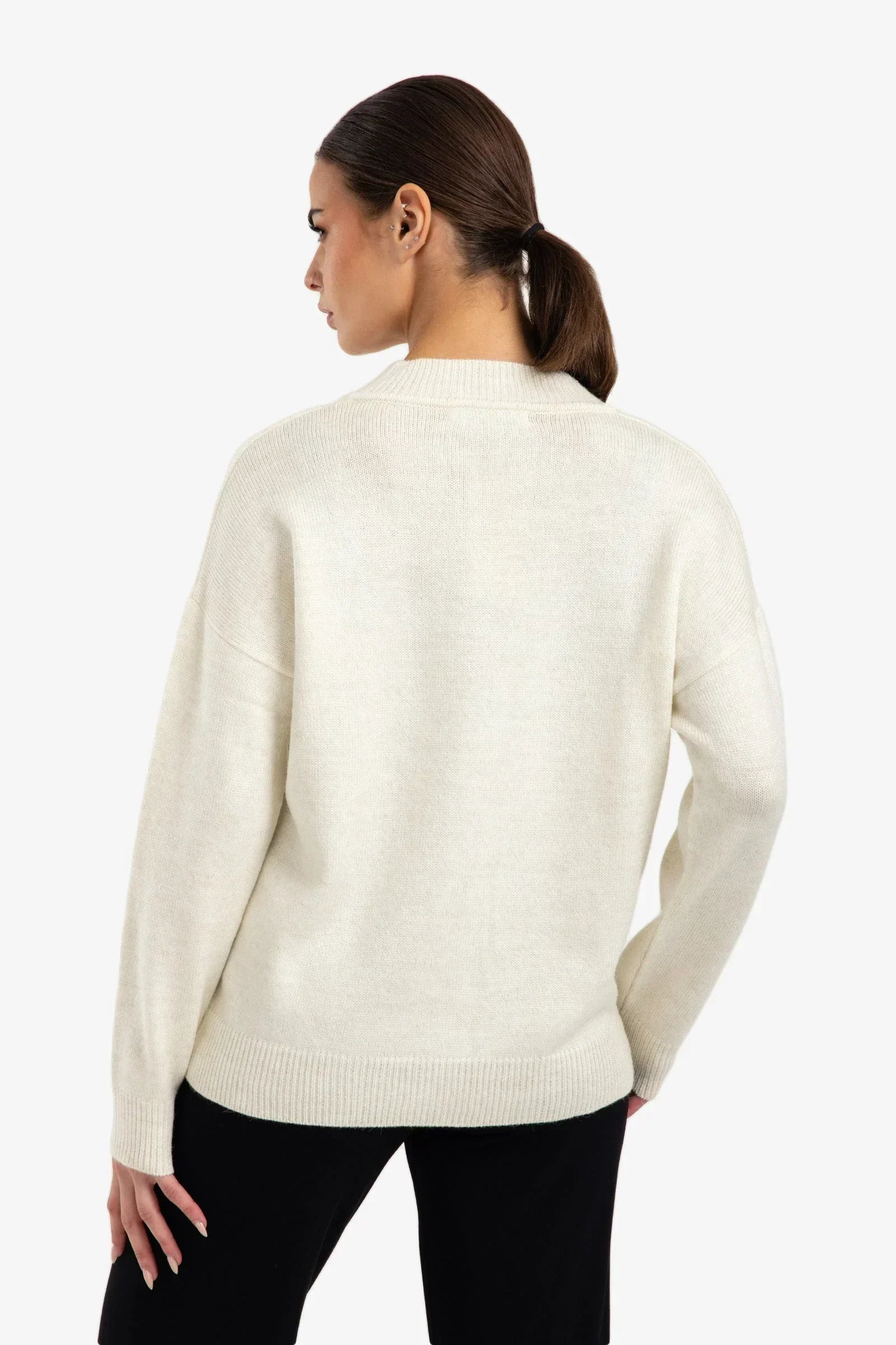 Clue - Knit Button-Front Cardigan 5
