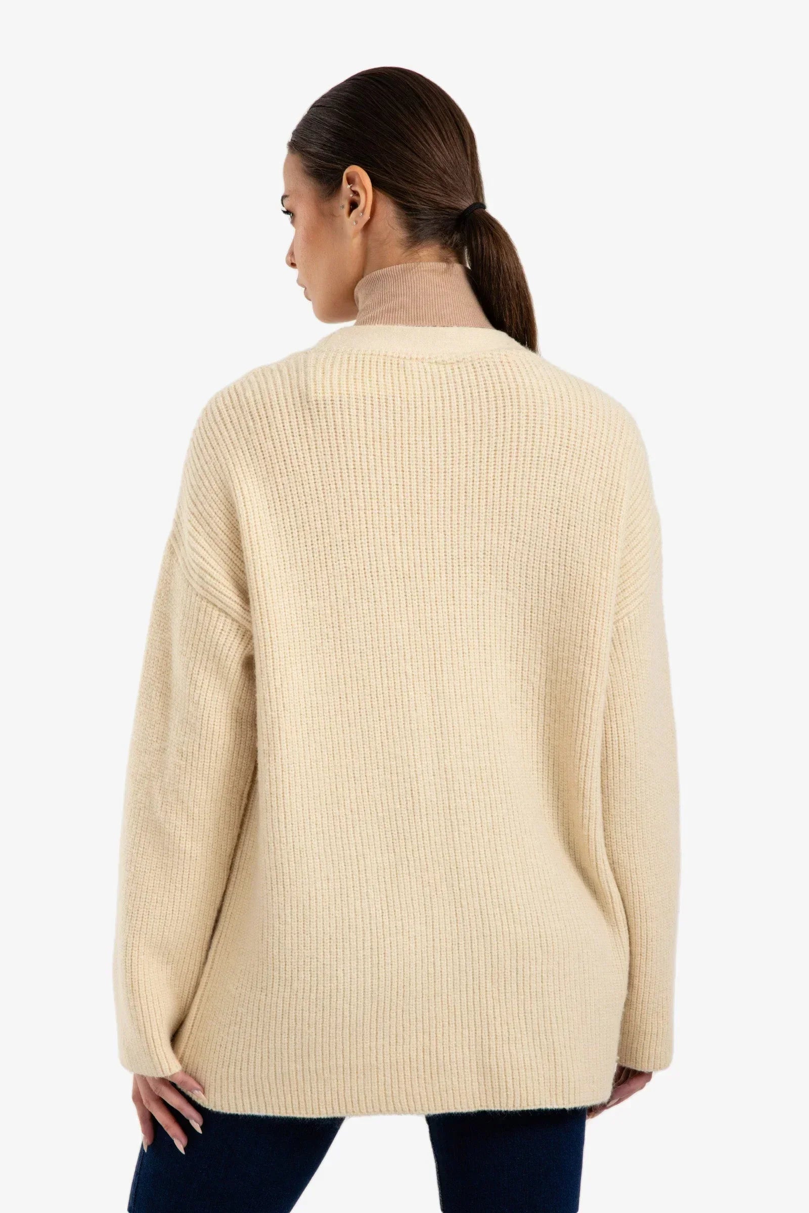 Clue - Button-Down Relaxed Cardigan 4
