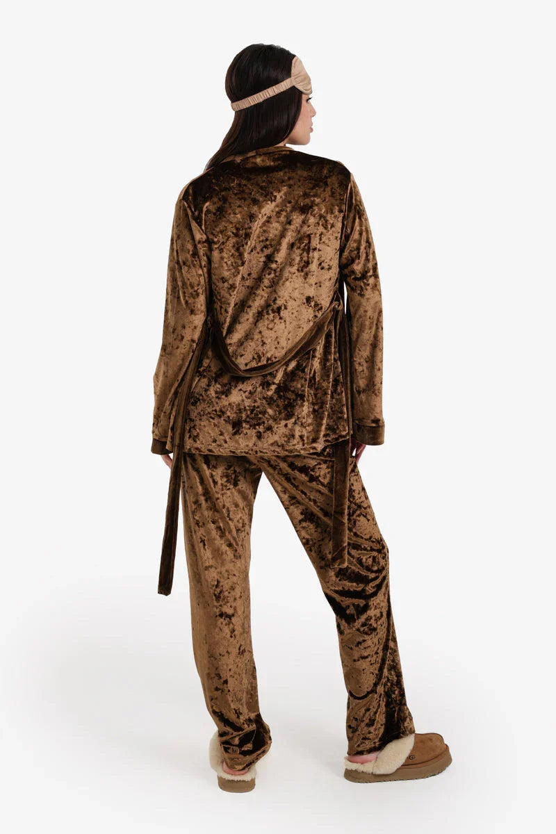 Carina - Velvet 3-Pieces Pyjama Set 10