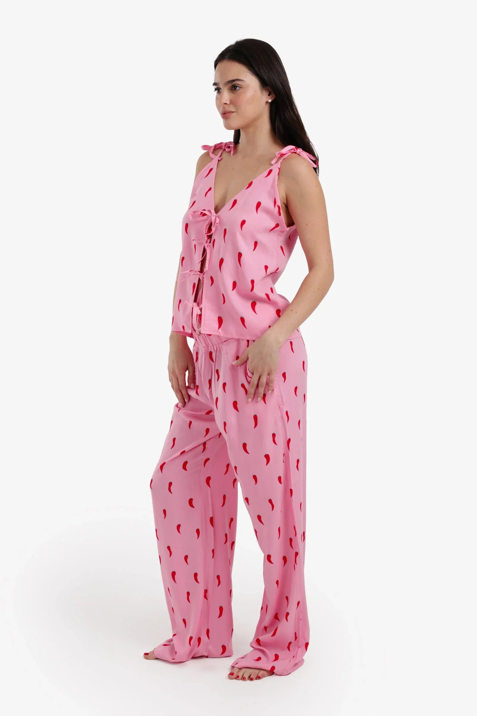 Carina - Red Chili Peppers Printed Set 2