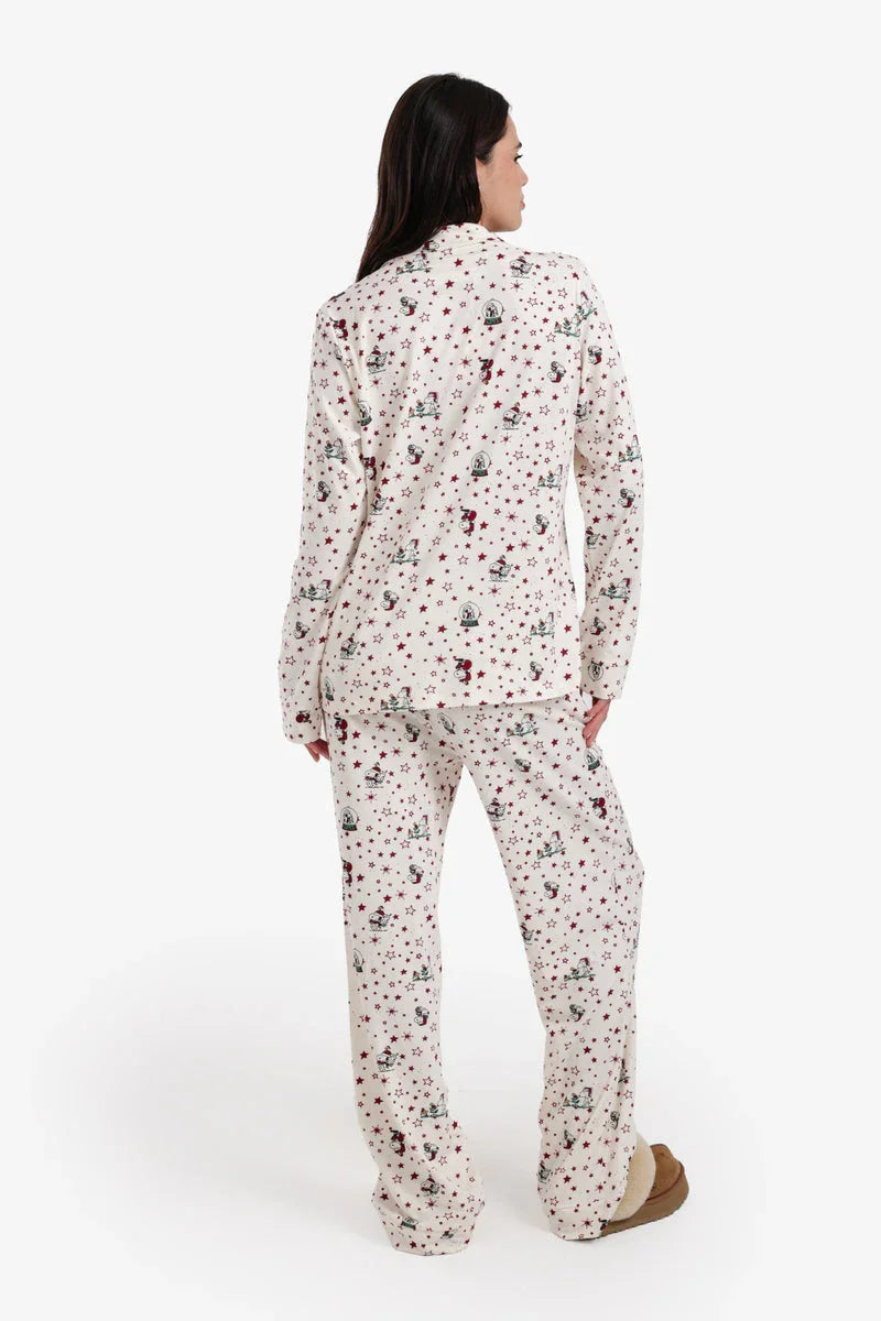 Carina - Button-Down Printed Pyjama Set 4