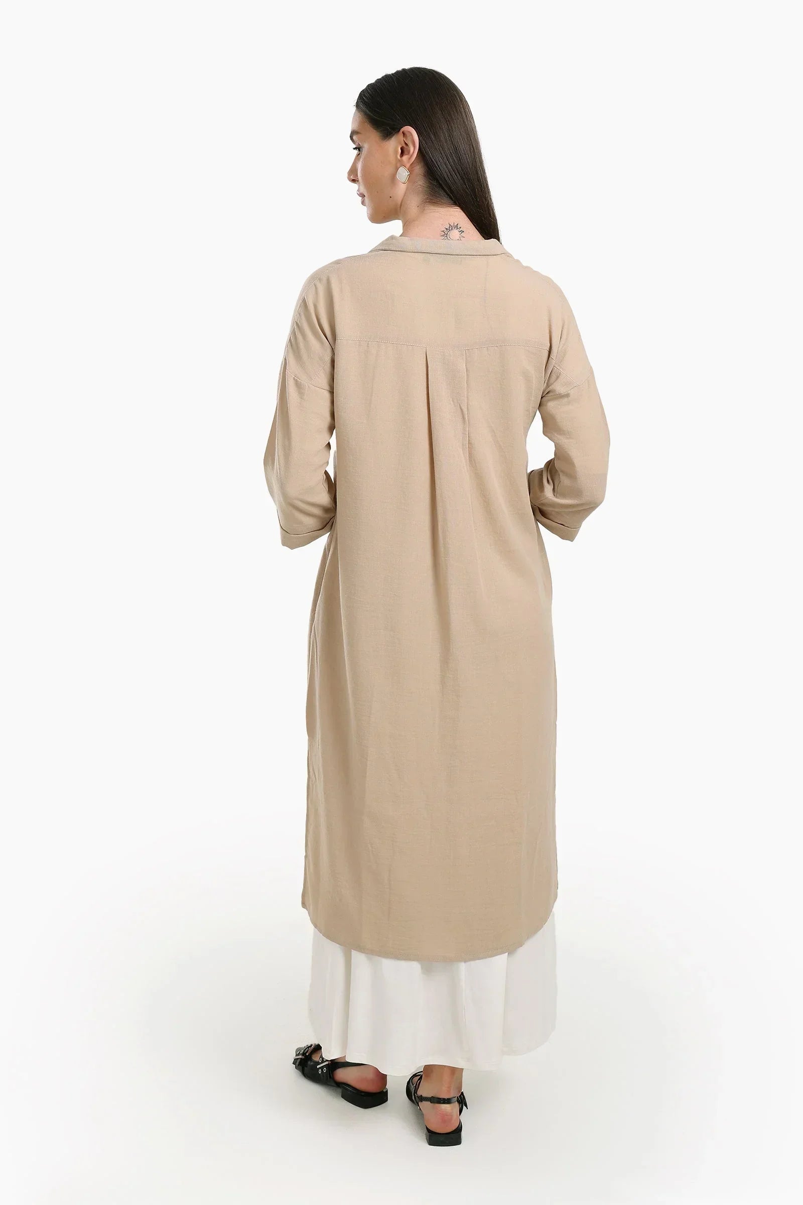 Clue - Plain Lounge Shirt Dress 7