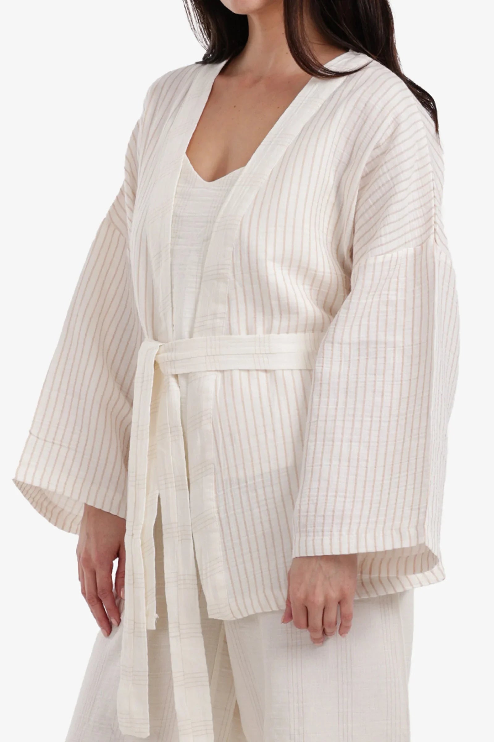 Carina - 3-Pieces Striped Pyjama set 4