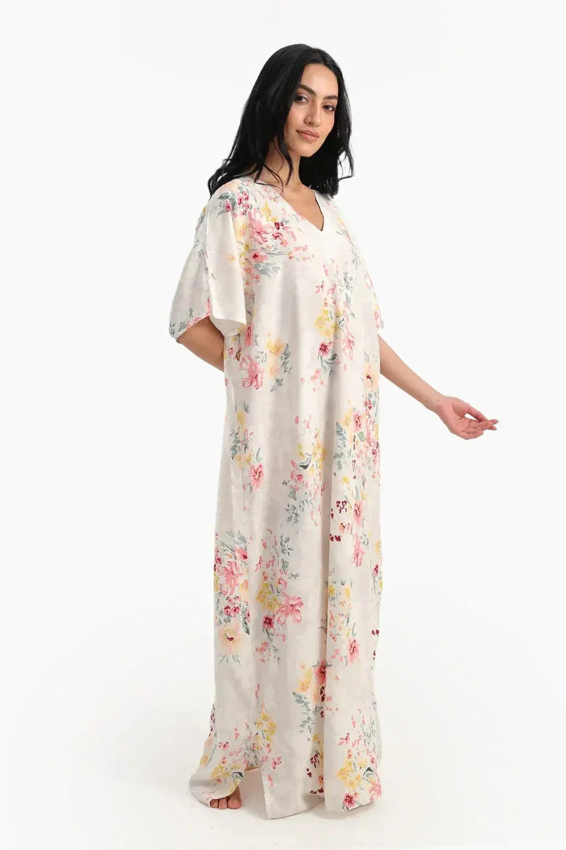 Carina - Floral Printed Nightgown 2