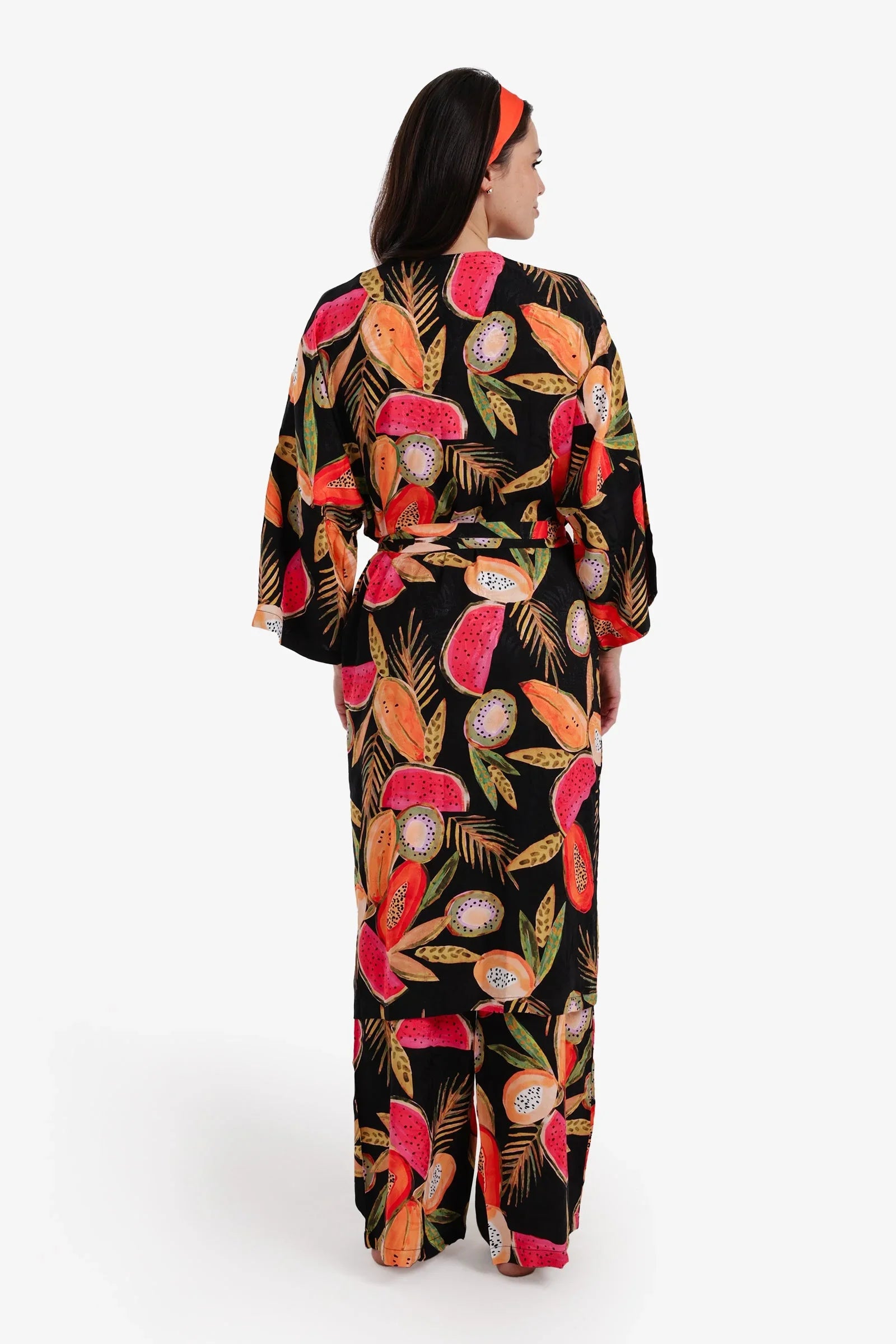 Carina - Tropical Print Pyjama Set 3