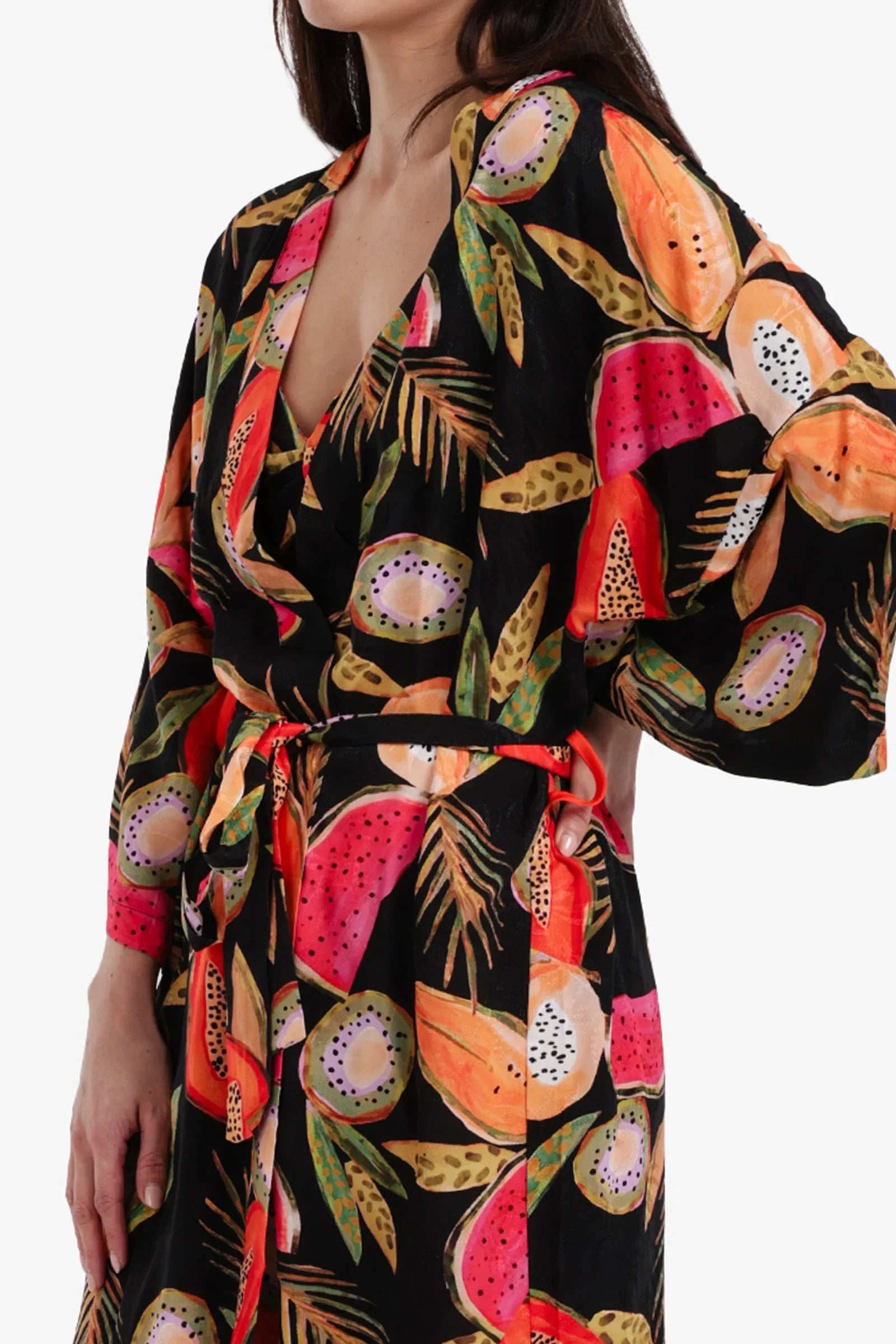 Carina - Tropical Print Pyjama Set 4