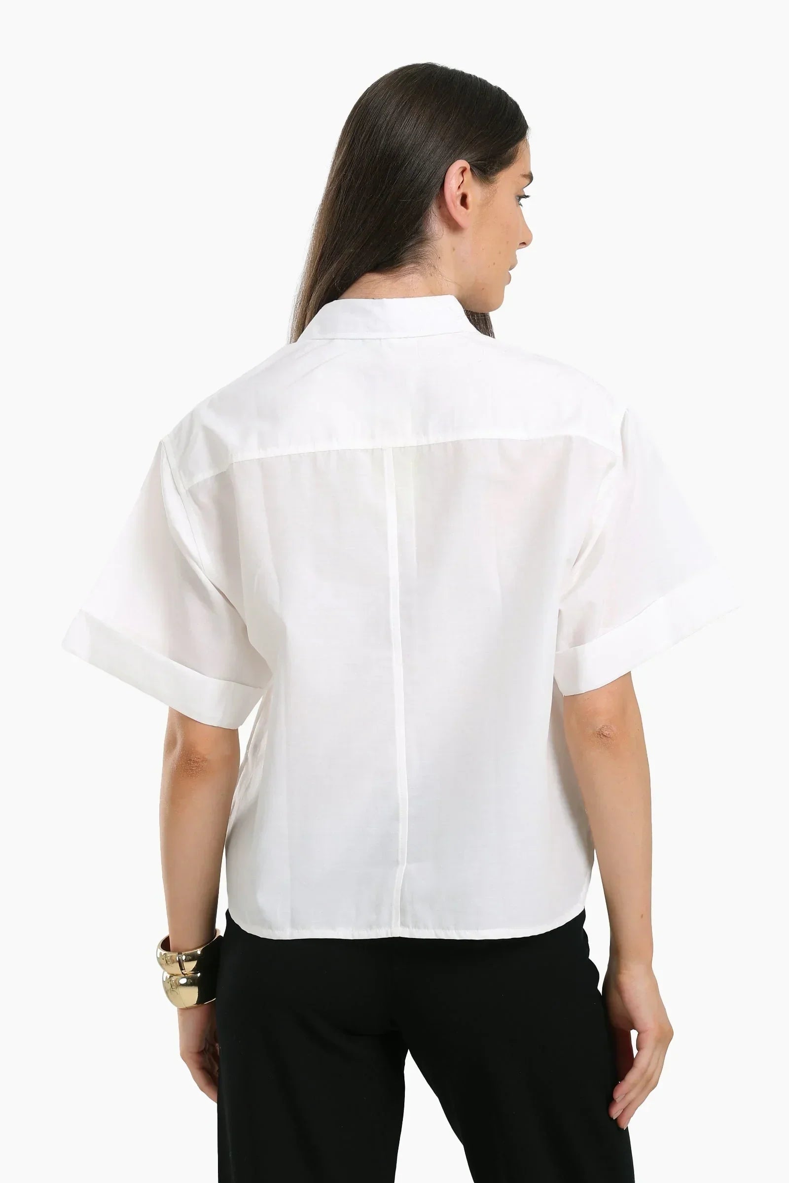 Clue - White Short Sleeves Shirt 3