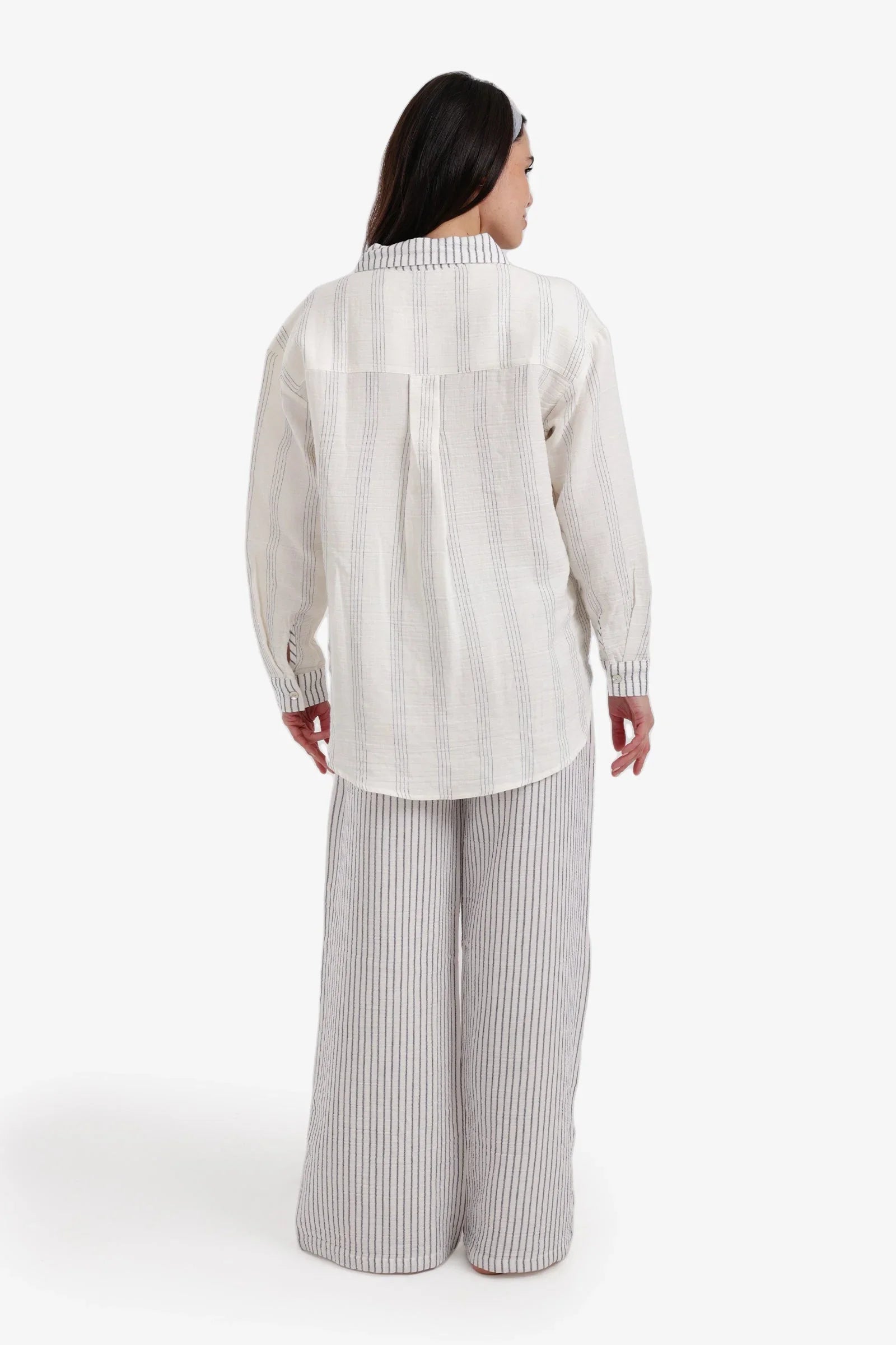 Carina - Relaxed Collared Pyjama Set 3
