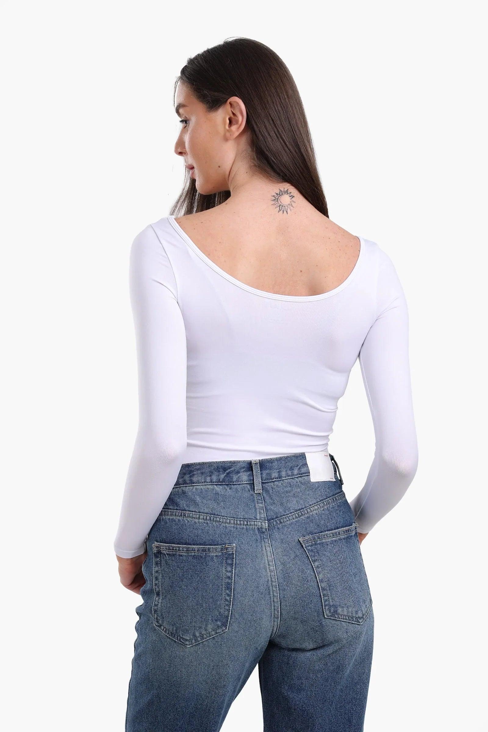 Clue - Off-Shoulder Long Sleeve Top 3