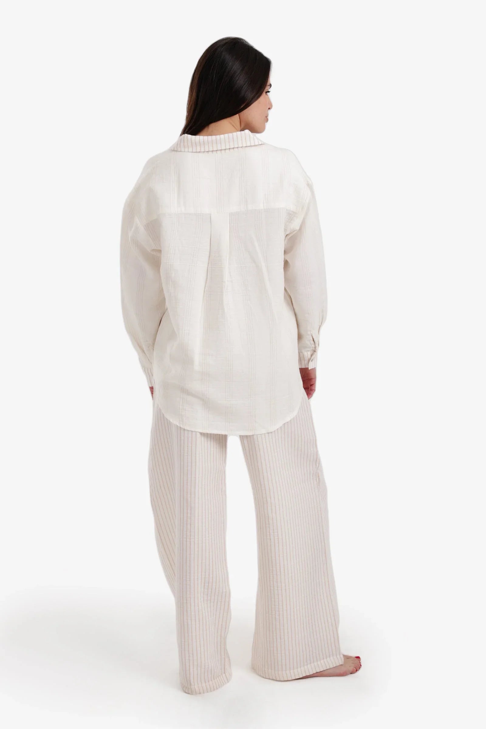 Carina - Striped Pattern Pyjama Set 4