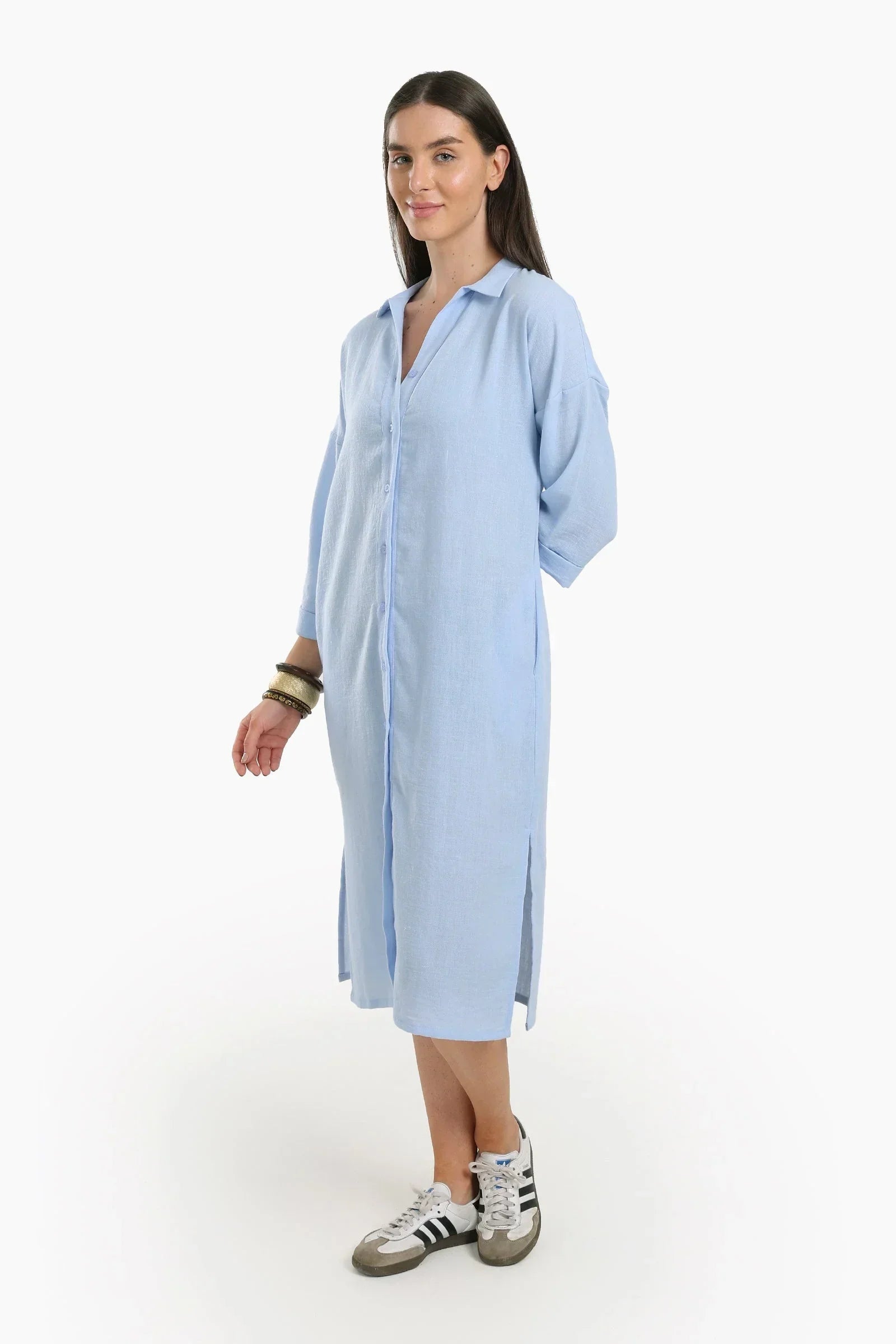 Clue - Plain Lounge Shirt Dress 2