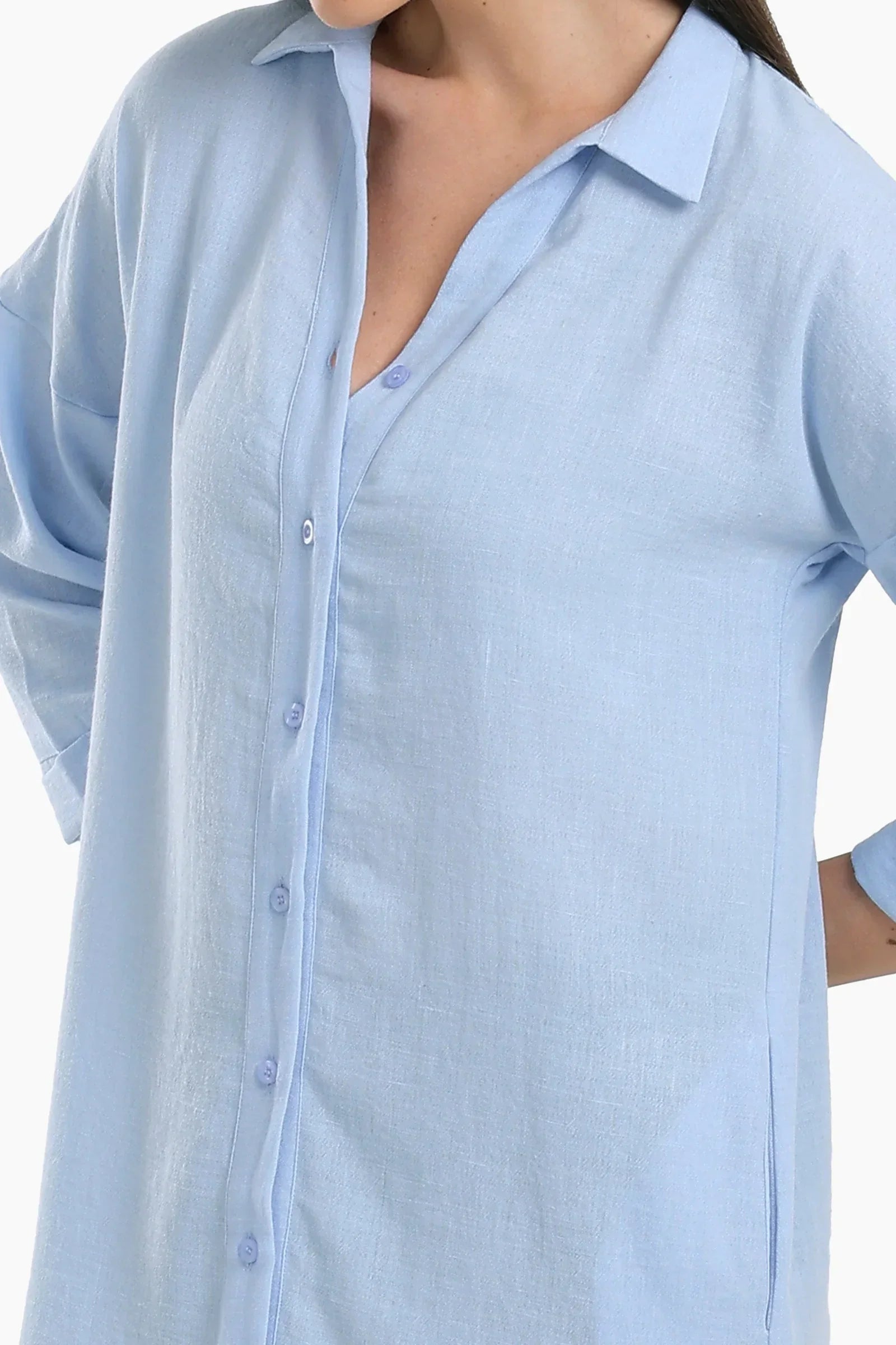 Clue - Plain Lounge Shirt Dress 4
