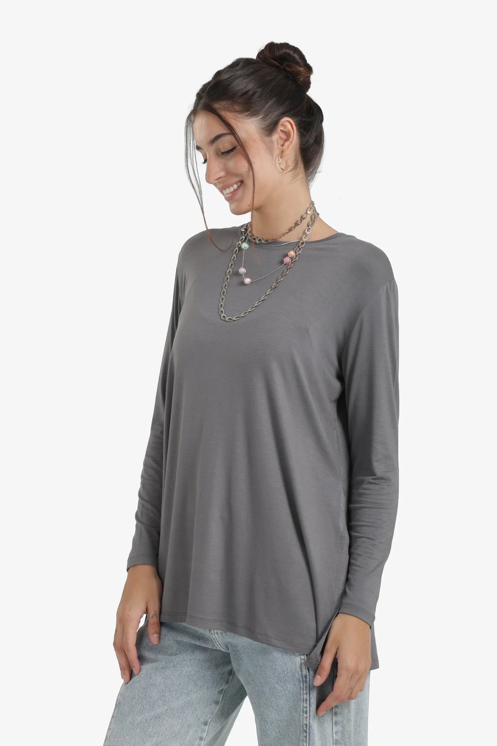 Clue - Viscose Long Sleeves Blouse 8