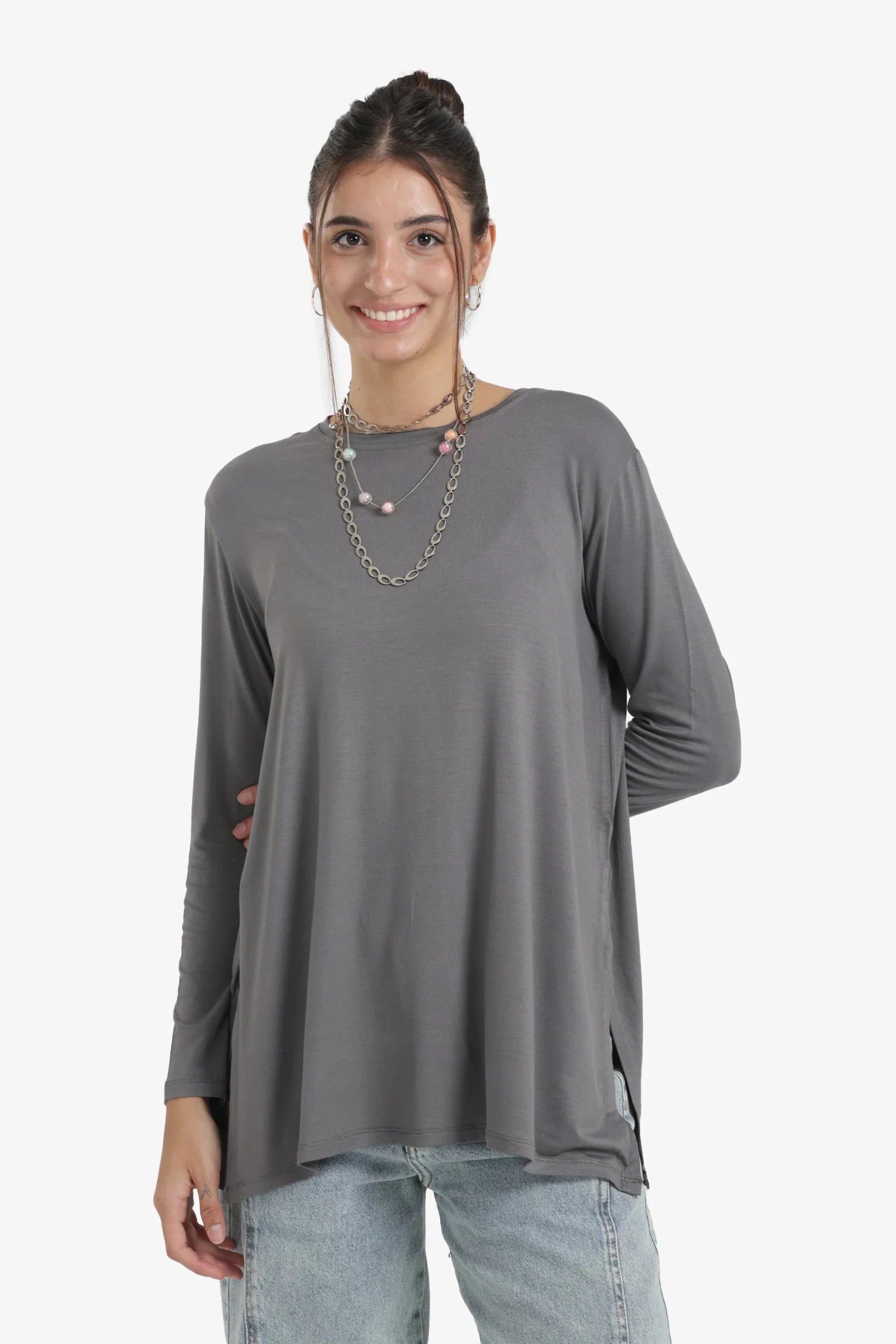 Clue - Viscose Long Sleeves Blouse 7