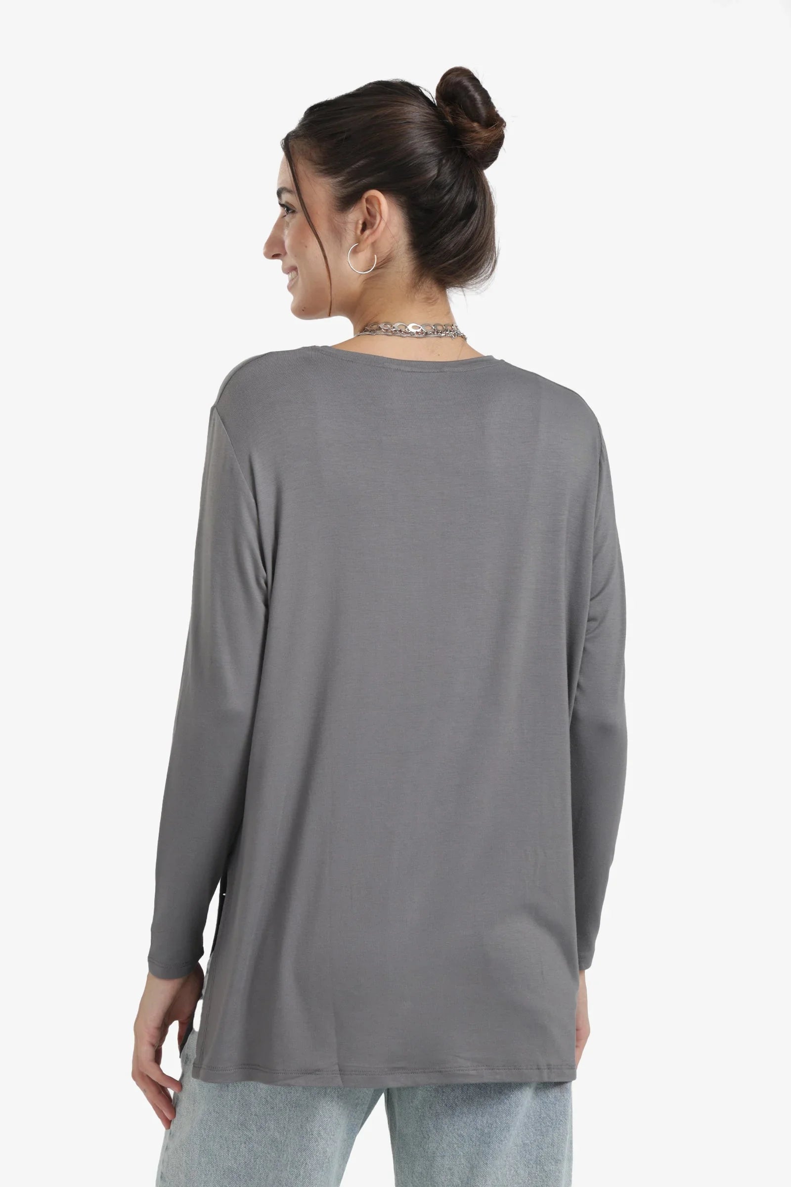 Clue - Viscose Long Sleeves Blouse 9