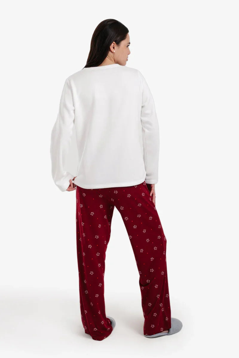 Carina - Gingerbread Print Pyjama Set 4