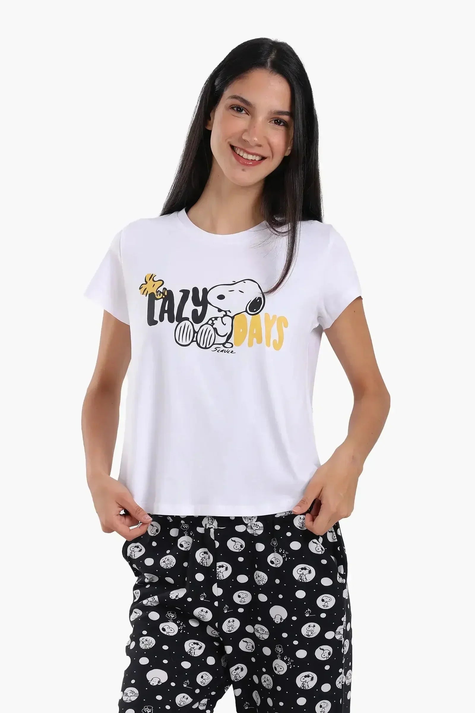 Carina - Cotton Short Sleeves Pyjama Set 2