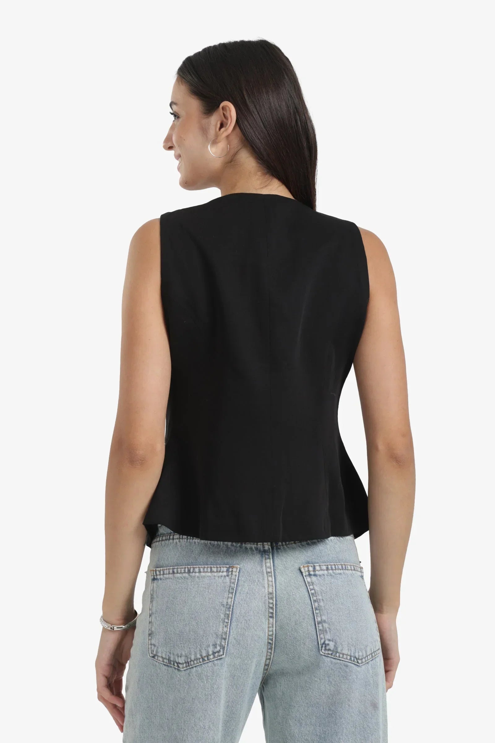 Clue - Asymmetric Voile Vest 5