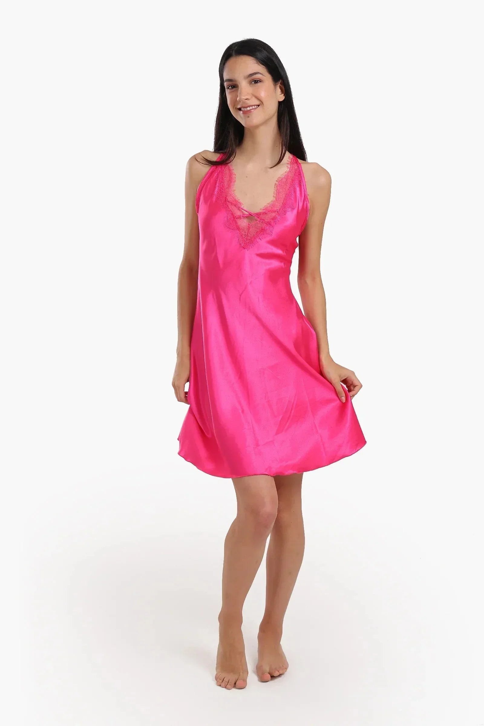 Carina - Front & Back Crisscross Nightgown 1