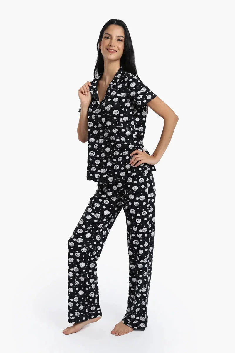 Carina - Pyjama Set with Snoopy Print 1
