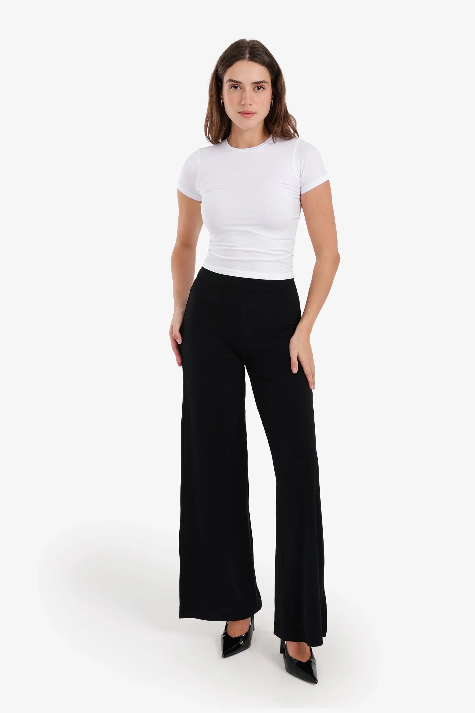 Carina - Elastic Waist Pants 1