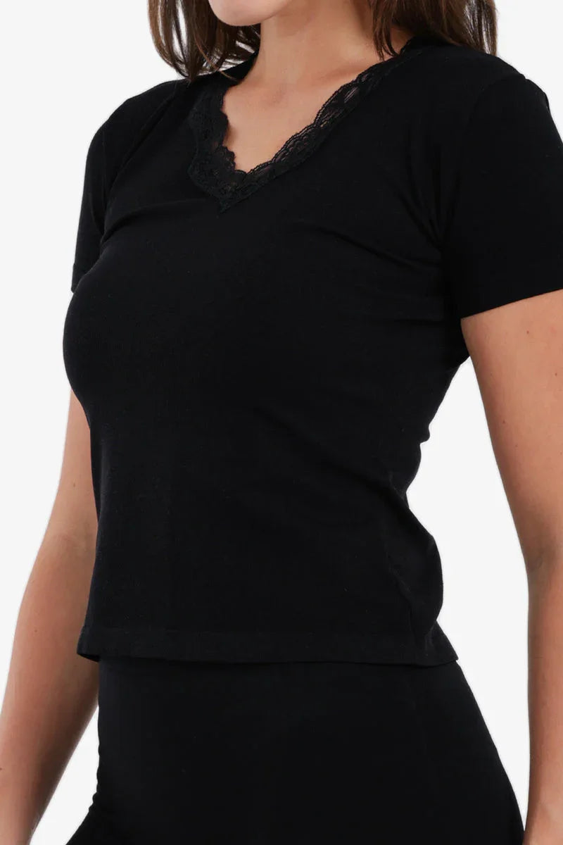 Carina - Lace-Trimmed Top 5