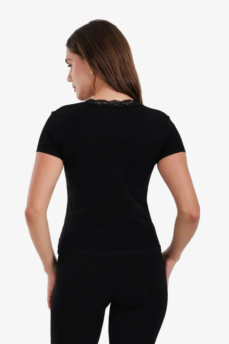 Carina - Lace-Trimmed Top 4