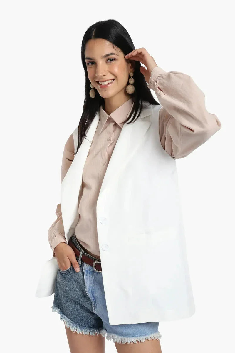 Carina - Notch Collar Vest 4