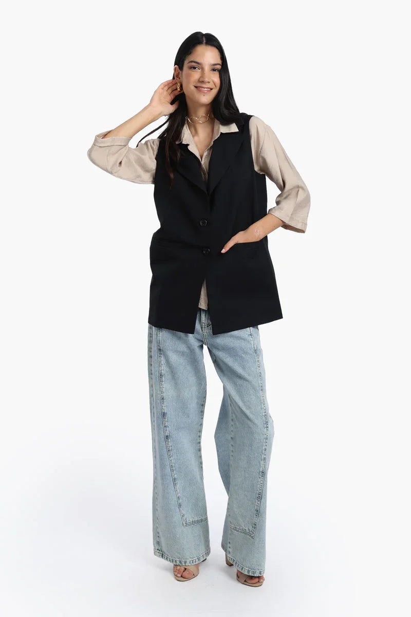 Carina - Notch Collar Vest 9