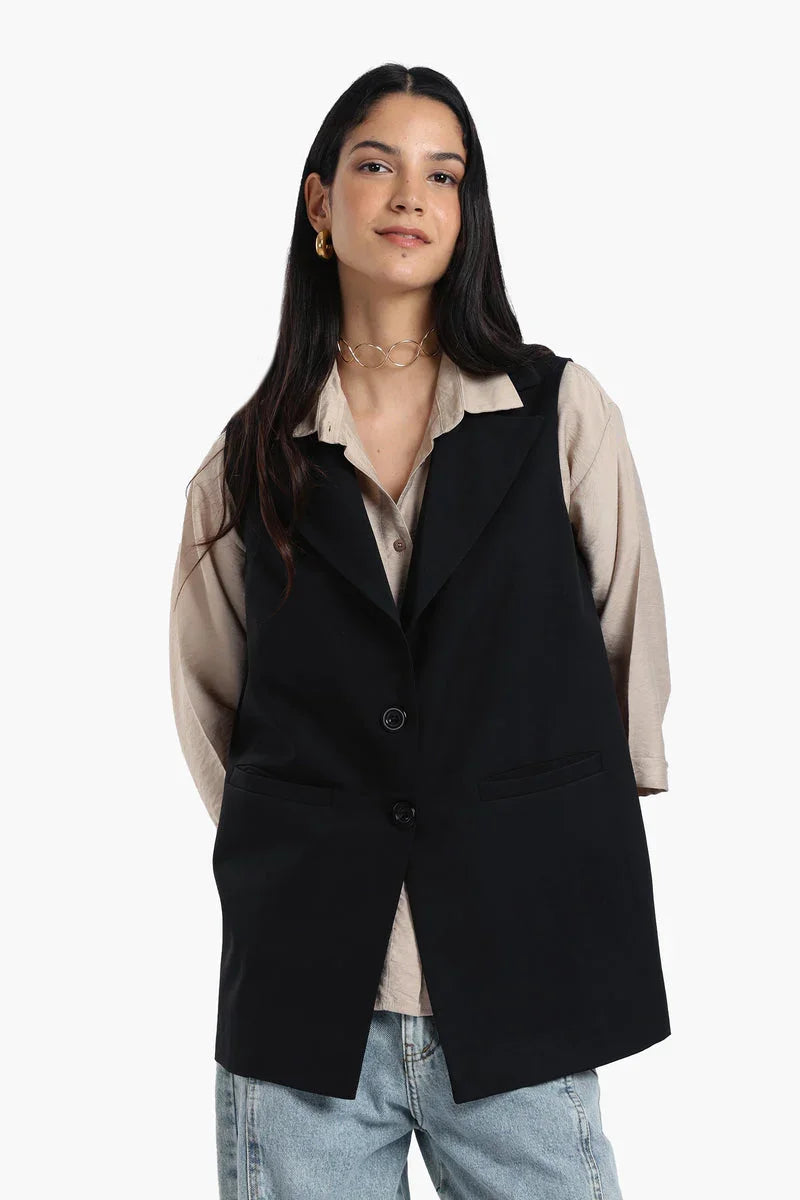 Carina - Notch Collar Vest 3