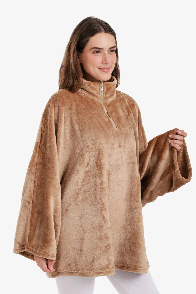 Carina - Velvet Poncho Wearable Blanket 23