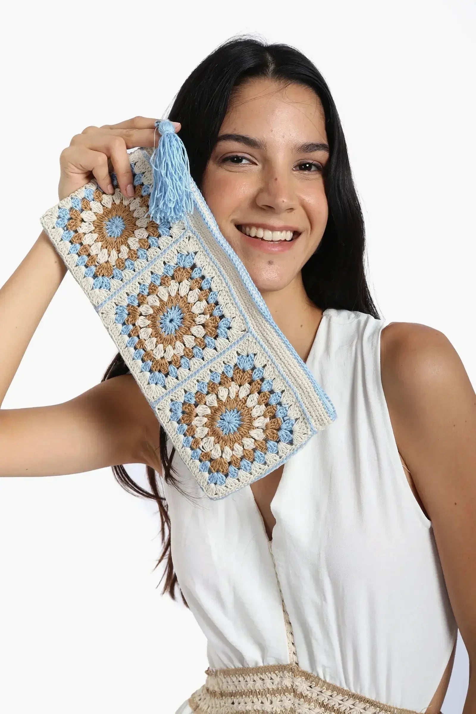 Carina - Granny Squares Beach Bag 1