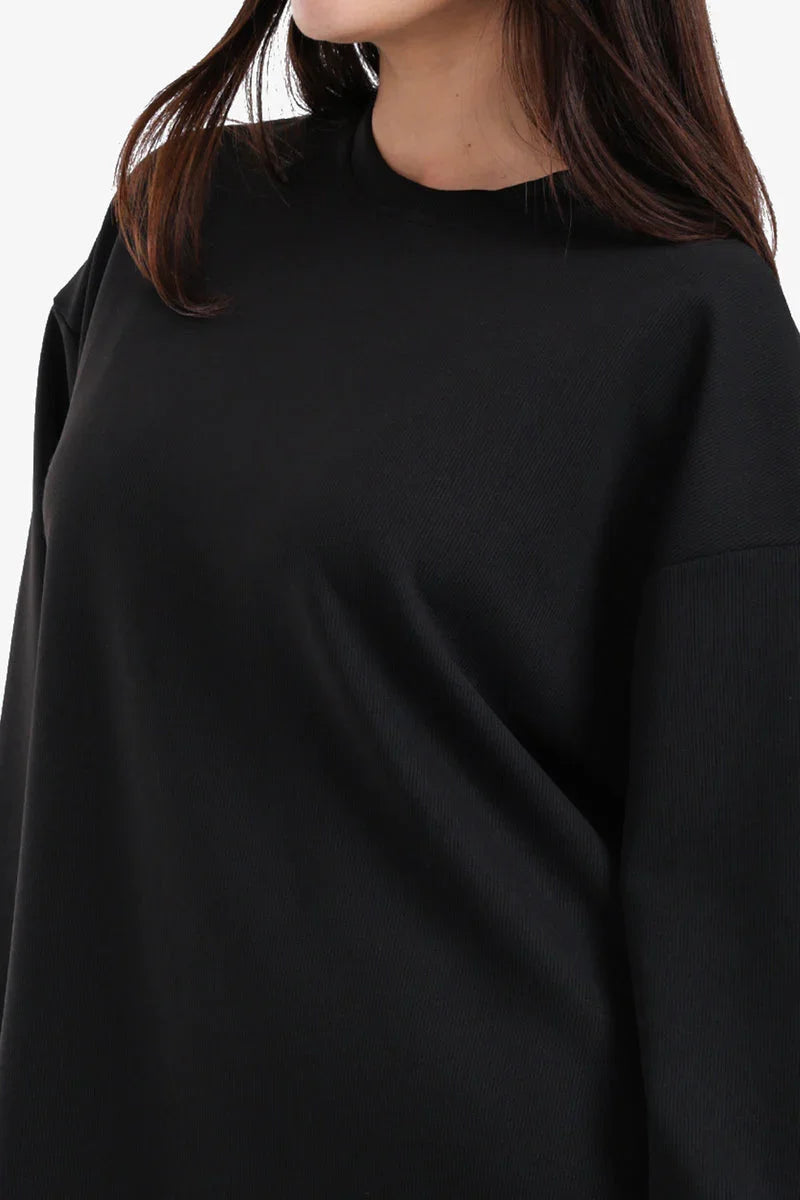 Carina - Crew Neck Wide Blouse 5