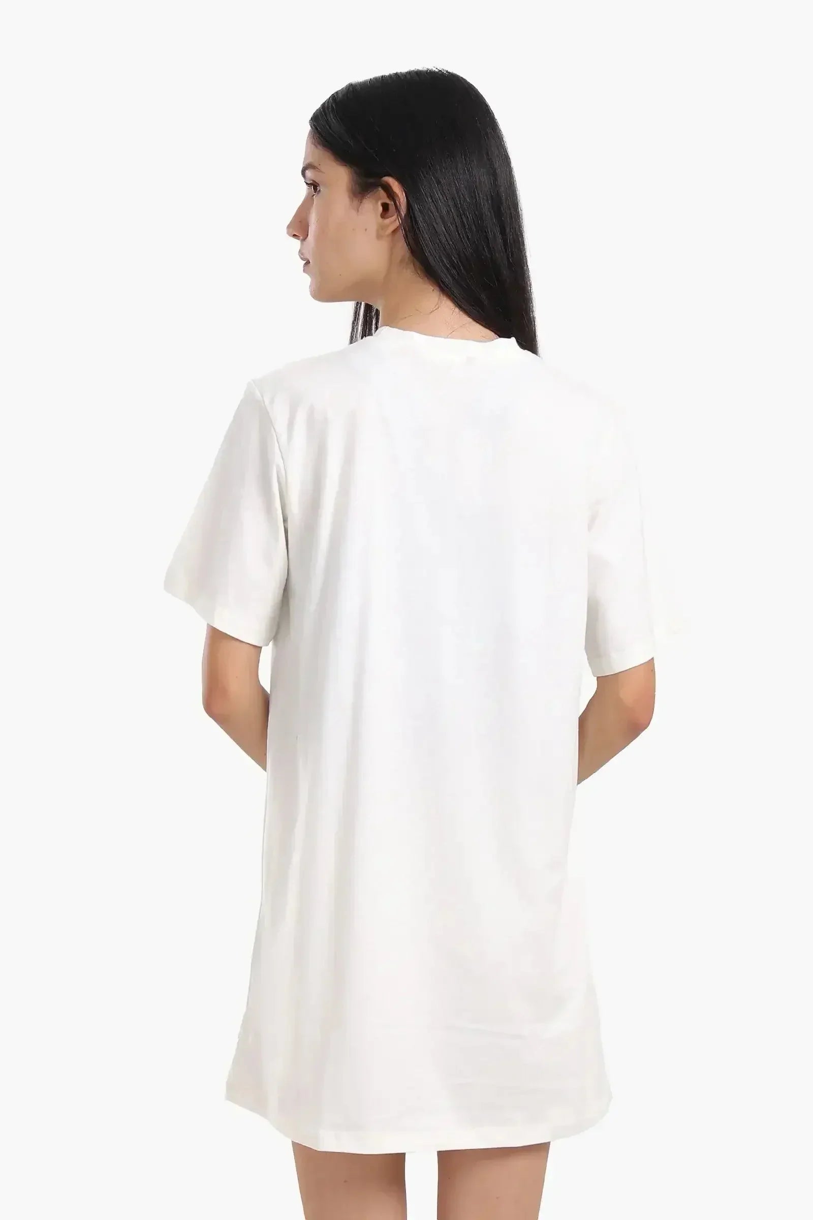 Carina - Short Sleeves Cotton Dress 5