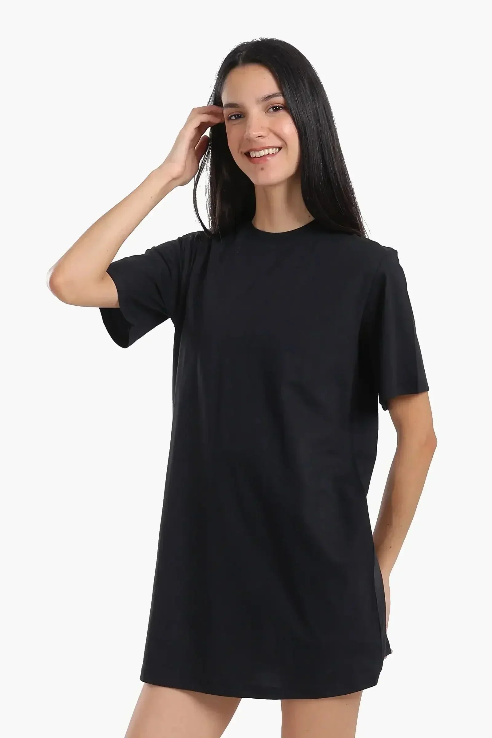 Carina - Short Sleeves Cotton Dress 9