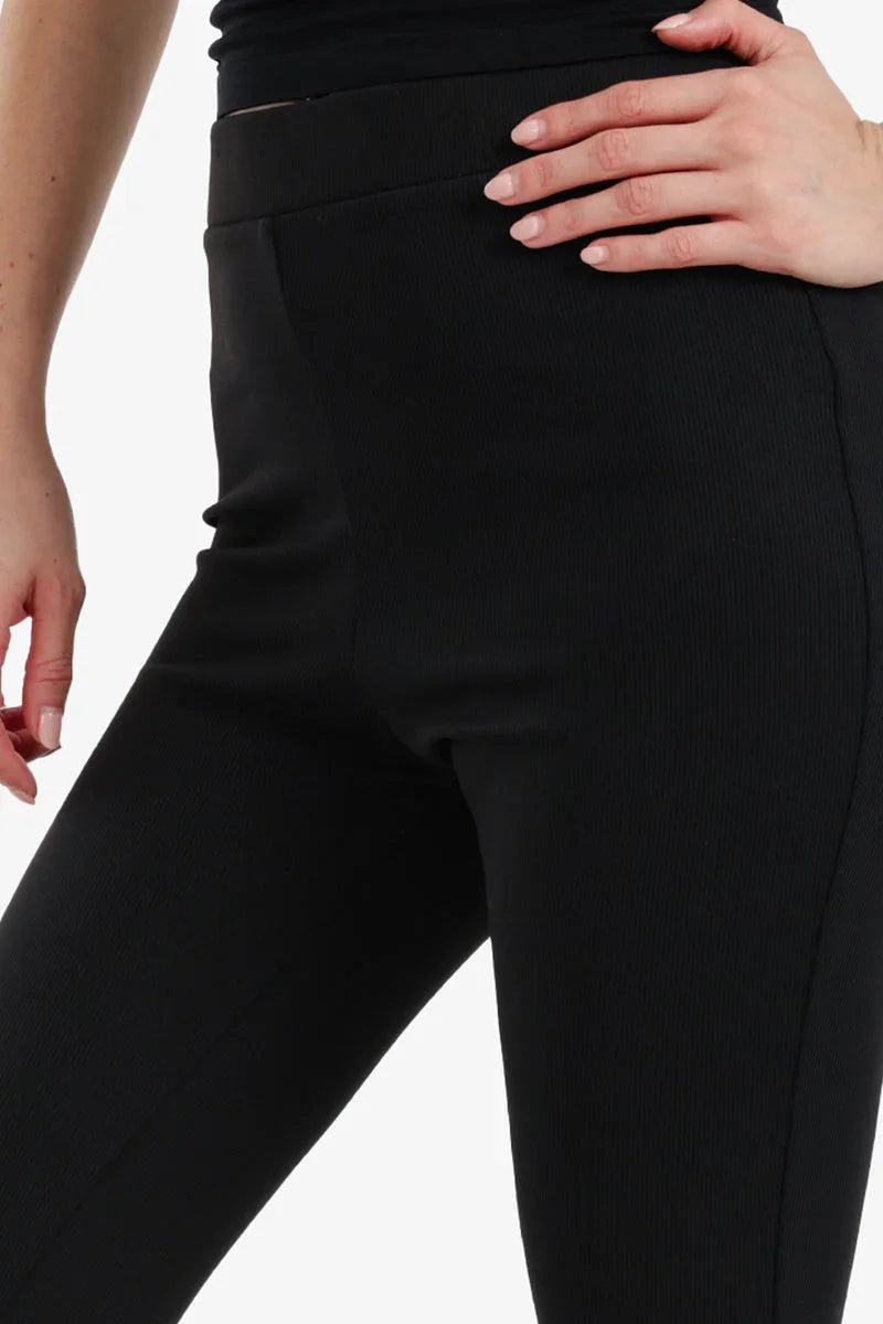 Carina - Split-Hem Flare Pants 5